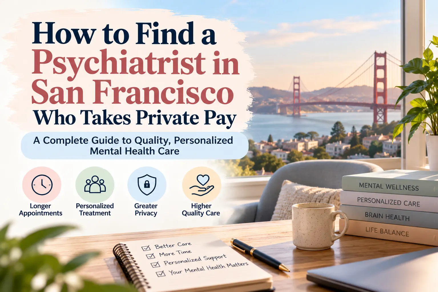 Find a Psychiatrist in San Francisco | Private Pay Psychiatry