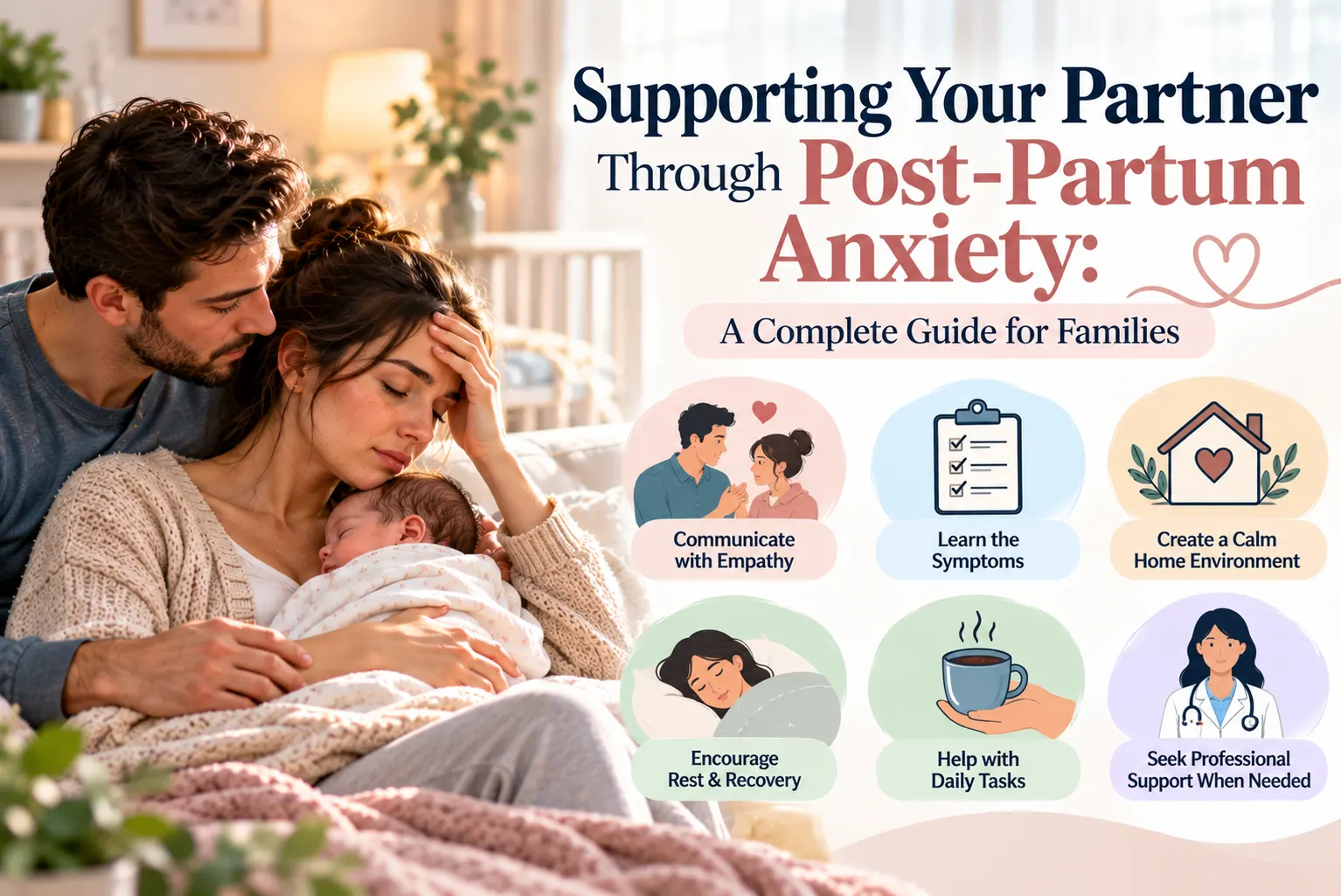 Supporting Your Partner Through Post-Partum Anxiety